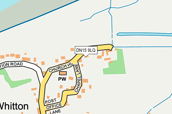DN15 9LQ map - OS OpenMap – Local (Ordnance Survey) DN15 9LQ map - OS OpenMap – Local (Ordnance Survey)
