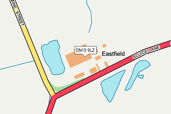 DN15 9LZ map - OS OpenMap – Local (Ordnance Survey) DN15 9LZ map - OS OpenMap – Local (Ordnance Survey)