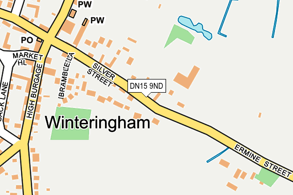 DN15 9ND map - OS OpenMap – Local (Ordnance Survey) DN15 9ND map - OS OpenMap – Local (Ordnance Survey)