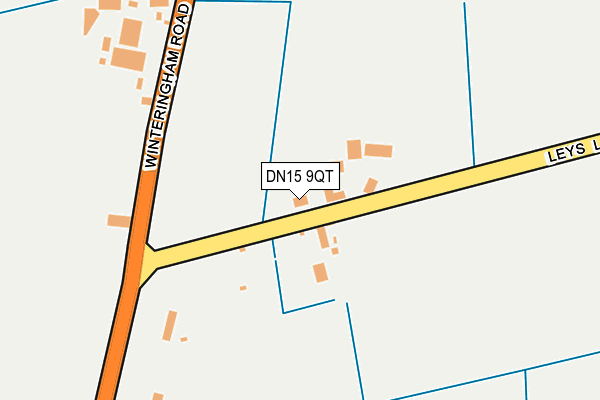 DN15 9QT map - OS OpenMap – Local (Ordnance Survey) DN15 9QT map - OS OpenMap – Local (Ordnance Survey)