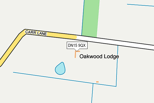 DN15 9QX map - OS OpenMap – Local (Ordnance Survey) DN15 9QX map - OS OpenMap – Local (Ordnance Survey)