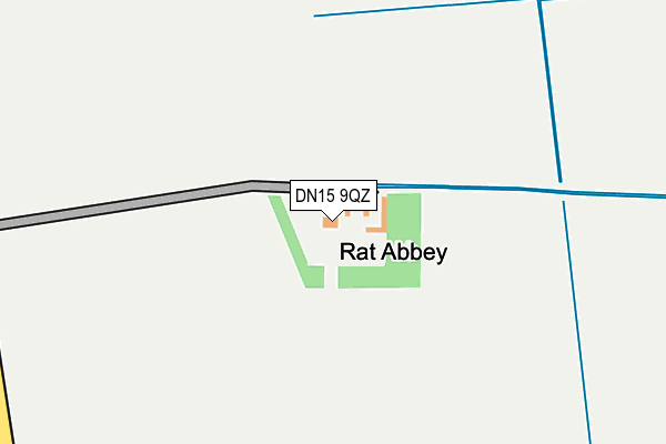 DN15 9QZ map - OS OpenMap – Local (Ordnance Survey) DN15 9QZ map - OS OpenMap – Local (Ordnance Survey)
