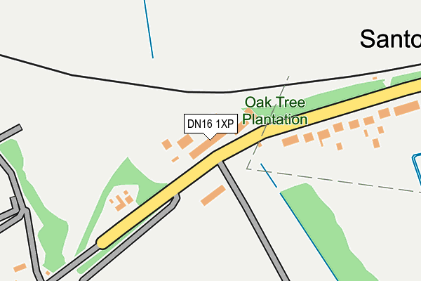 DN16 1XP map - OS OpenMap – Local (Ordnance Survey) DN16 1XP map - OS OpenMap – Local (Ordnance Survey)