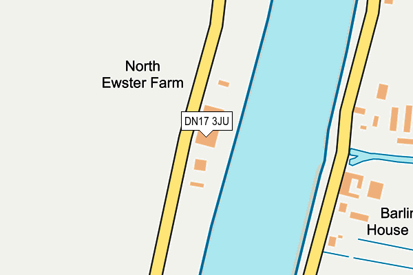 DN17 3JU map - OS OpenMap – Local (Ordnance Survey) DN17 3JU map - OS OpenMap – Local (Ordnance Survey)