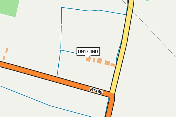 DN17 3ND map - OS OpenMap – Local (Ordnance Survey) DN17 3ND map - OS OpenMap – Local (Ordnance Survey)