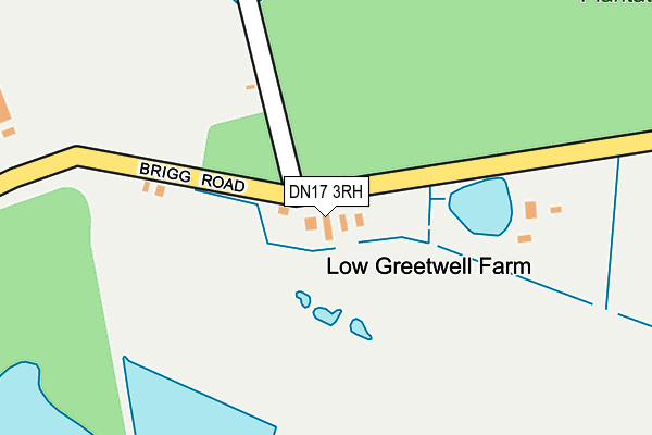 DN17 3RH map - OS OpenMap – Local (Ordnance Survey) DN17 3RH map - OS OpenMap – Local (Ordnance Survey)