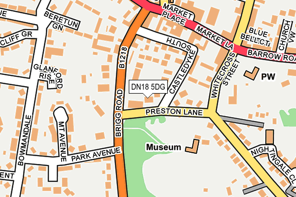 DN18 5DG map - OS OpenMap – Local (Ordnance Survey) DN18 5DG map - OS OpenMap – Local (Ordnance Survey)