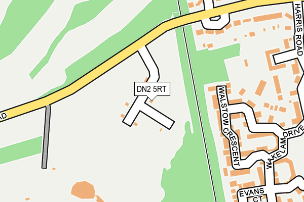 DN2 5RT map - OS OpenMap – Local (Ordnance Survey) DN2 5RT map - OS OpenMap – Local (Ordnance Survey)