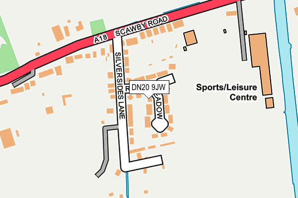 DN20 9JW map - OS OpenMap – Local (Ordnance Survey) DN20 9JW map - OS OpenMap – Local (Ordnance Survey)