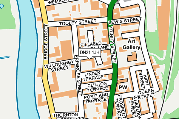DN21 1JH map - OS OpenMap – Local (Ordnance Survey) DN21 1JH map - OS OpenMap – Local (Ordnance Survey)