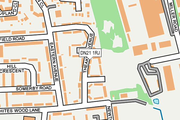 DN21 1RJ map - OS OpenMap – Local (Ordnance Survey) DN21 1RJ map - OS OpenMap – Local (Ordnance Survey)