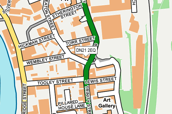 DN21 2EQ map - OS OpenMap – Local (Ordnance Survey) DN21 2EQ map - OS OpenMap – Local (Ordnance Survey)