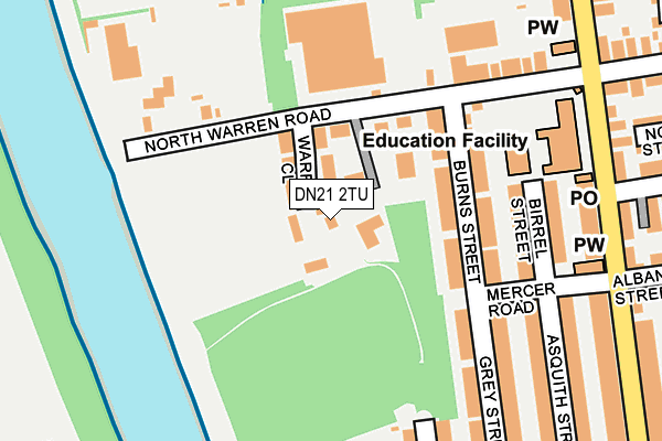 DN21 2TU map - OS OpenMap – Local (Ordnance Survey) DN21 2TU map - OS OpenMap – Local (Ordnance Survey)