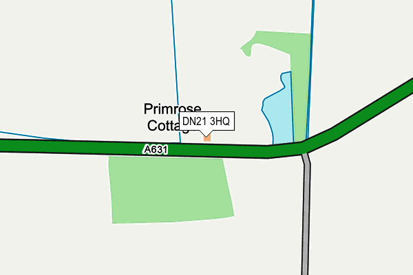 DN21 3HQ map - OS OpenMap – Local (Ordnance Survey) DN21 3HQ map - OS OpenMap – Local (Ordnance Survey)