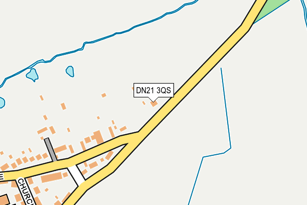 DN21 3QS map - OS OpenMap – Local (Ordnance Survey) DN21 3QS map - OS OpenMap – Local (Ordnance Survey)