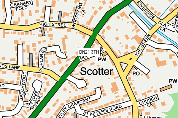 DN21 3TH map - OS OpenMap – Local (Ordnance Survey) DN21 3TH map - OS OpenMap – Local (Ordnance Survey)