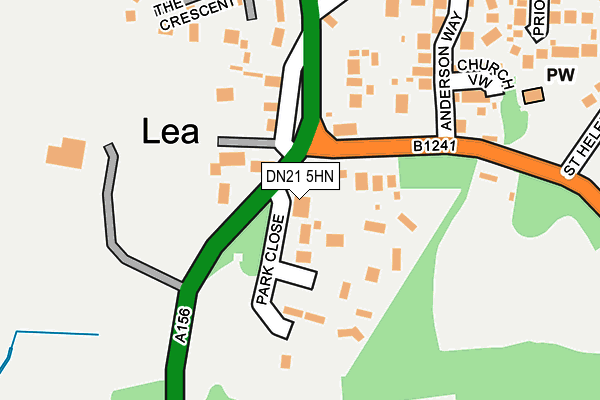 DN21 5HN map - OS OpenMap – Local (Ordnance Survey) DN21 5HN map - OS OpenMap – Local (Ordnance Survey)
