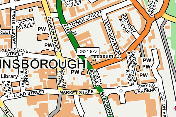 DN21 9ZZ map - OS OpenMap – Local (Ordnance Survey) DN21 9ZZ map - OS OpenMap – Local (Ordnance Survey)