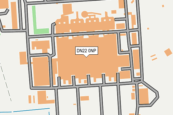 DN22 0NP map - OS OpenMap – Local (Ordnance Survey) DN22 0NP map - OS OpenMap – Local (Ordnance Survey)