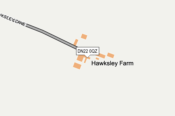 DN22 0QZ map - OS OpenMap – Local (Ordnance Survey) DN22 0QZ map - OS OpenMap – Local (Ordnance Survey)