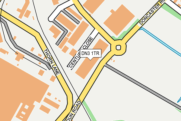 DN3 1TR map - OS OpenMap – Local (Ordnance Survey) DN3 1TR map - OS OpenMap – Local (Ordnance Survey)