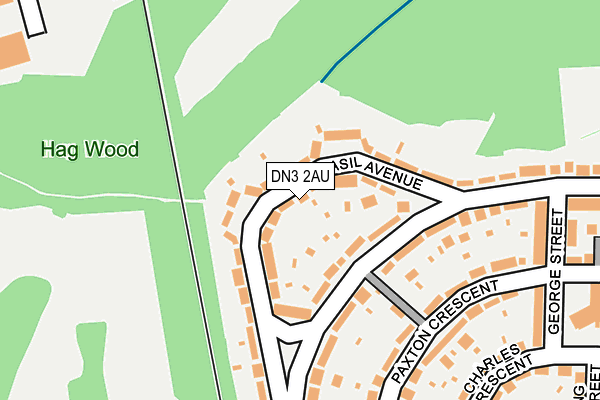 DN3 2AU map - OS OpenMap – Local (Ordnance Survey) DN3 2AU map - OS OpenMap – Local (Ordnance Survey)