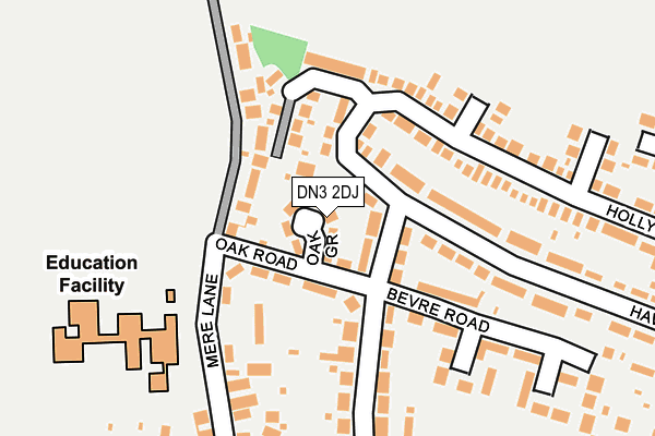 DN3 2DJ map - OS OpenMap – Local (Ordnance Survey) DN3 2DJ map - OS OpenMap – Local (Ordnance Survey)
