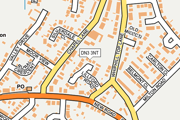 DN3 3NT map - OS OpenMap – Local (Ordnance Survey) DN3 3NT map - OS OpenMap – Local (Ordnance Survey)
