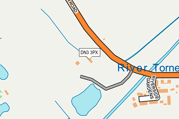 DN3 3PX map - OS OpenMap – Local (Ordnance Survey) DN3 3PX map - OS OpenMap – Local (Ordnance Survey)