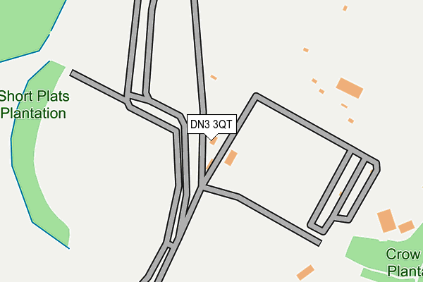 DN3 3QT map - OS OpenMap – Local (Ordnance Survey) DN3 3QT map - OS OpenMap – Local (Ordnance Survey)