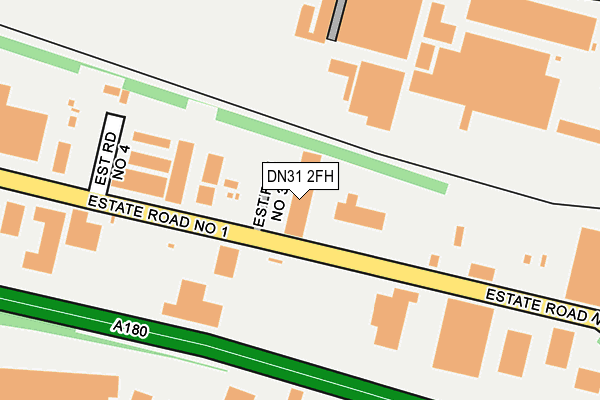 DN31 2FH map - OS OpenMap – Local (Ordnance Survey) DN31 2FH map - OS OpenMap – Local (Ordnance Survey)