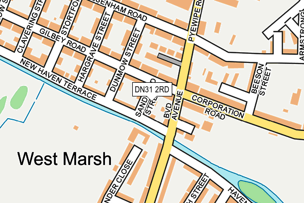 DN31 2RD map - OS OpenMap – Local (Ordnance Survey) DN31 2RD map - OS OpenMap – Local (Ordnance Survey)