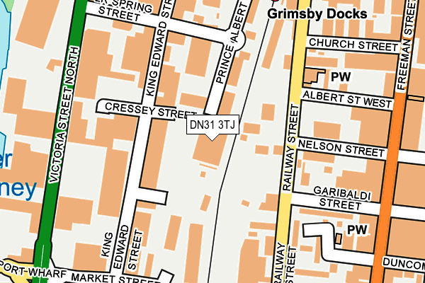 DN31 3TJ map - OS OpenMap – Local (Ordnance Survey) DN31 3TJ map - OS OpenMap – Local (Ordnance Survey)