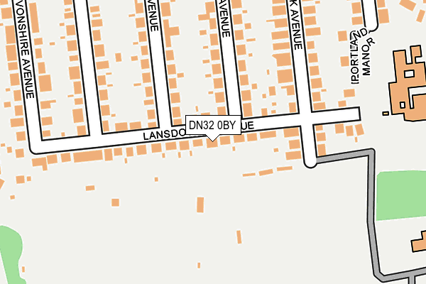 DN32 0BY map - OS OpenMap – Local (Ordnance Survey) DN32 0BY map - OS OpenMap – Local (Ordnance Survey)