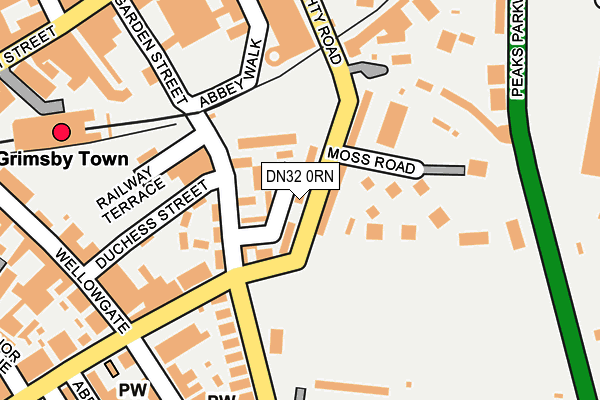 DN32 0RN map - OS OpenMap – Local (Ordnance Survey) DN32 0RN map - OS OpenMap – Local (Ordnance Survey)