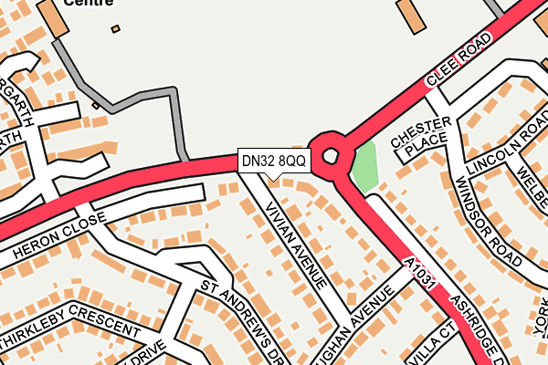 DN32 8QQ map - OS OpenMap – Local (Ordnance Survey) DN32 8QQ map - OS OpenMap – Local (Ordnance Survey)