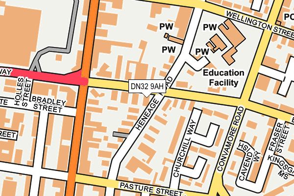 DN32 9AH map - OS OpenMap – Local (Ordnance Survey) DN32 9AH map - OS OpenMap – Local (Ordnance Survey)