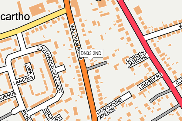 DN33 2ND map - OS OpenMap – Local (Ordnance Survey) DN33 2ND map - OS OpenMap – Local (Ordnance Survey)