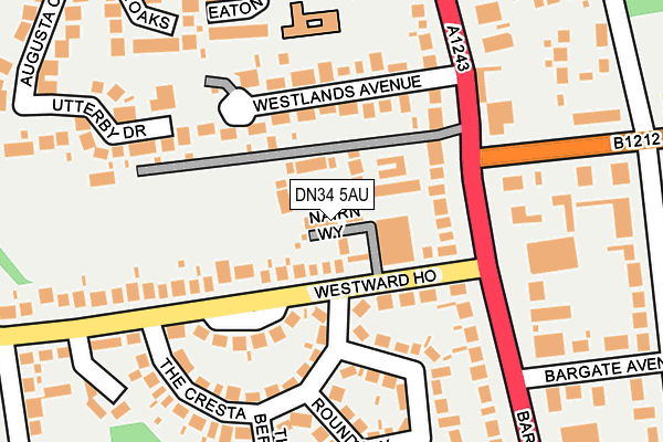 DN34 5AU map - OS OpenMap – Local (Ordnance Survey) DN34 5AU map - OS OpenMap – Local (Ordnance Survey)