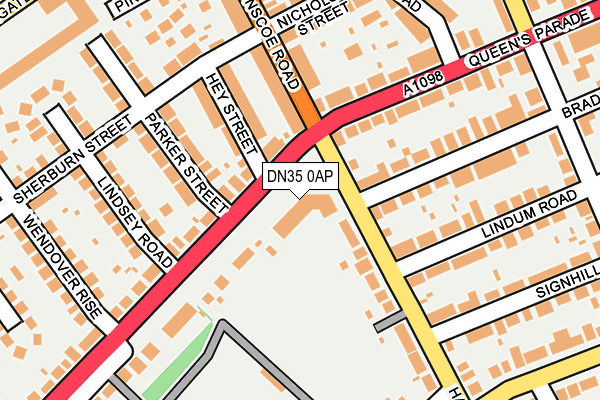 DN35 0AP map - OS OpenMap – Local (Ordnance Survey) DN35 0AP map - OS OpenMap – Local (Ordnance Survey)