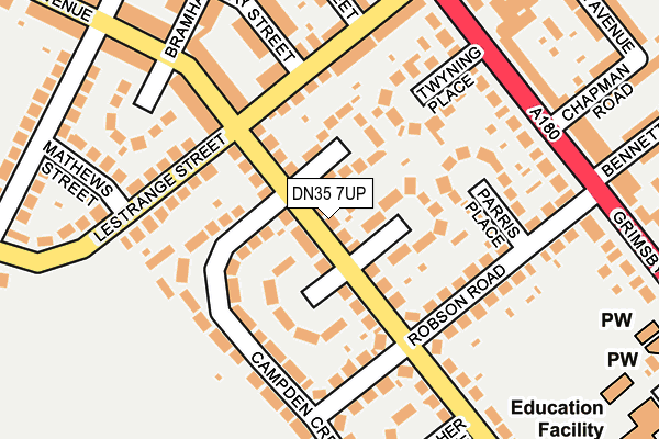 DN35 7UP map - OS OpenMap – Local (Ordnance Survey) DN35 7UP map - OS OpenMap – Local (Ordnance Survey)