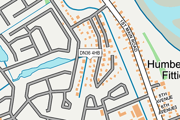 DN36 4HB map - OS OpenMap – Local (Ordnance Survey) DN36 4HB map - OS OpenMap – Local (Ordnance Survey)