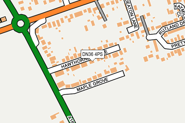 DN36 4PS map - OS OpenMap – Local (Ordnance Survey) DN36 4PS map - OS OpenMap – Local (Ordnance Survey)