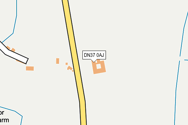 DN37 0AJ map - OS OpenMap – Local (Ordnance Survey) DN37 0AJ map - OS OpenMap – Local (Ordnance Survey)