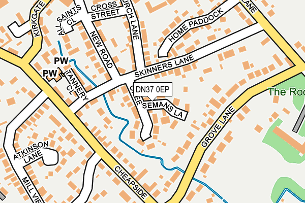 DN37 0EP map - OS OpenMap – Local (Ordnance Survey) DN37 0EP map - OS OpenMap – Local (Ordnance Survey)