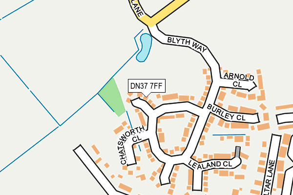 DN37 7FF map - OS OpenMap – Local (Ordnance Survey) DN37 7FF map - OS OpenMap – Local (Ordnance Survey)