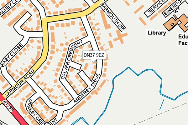 DN37 9EZ map - OS OpenMap – Local (Ordnance Survey) DN37 9EZ map - OS OpenMap – Local (Ordnance Survey)