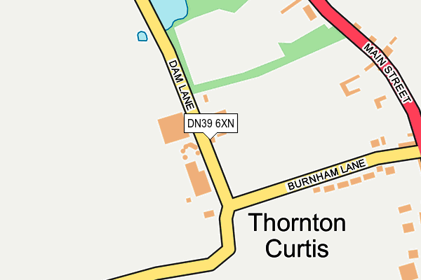 DN39 6XN map - OS OpenMap – Local (Ordnance Survey) DN39 6XN map - OS OpenMap – Local (Ordnance Survey)