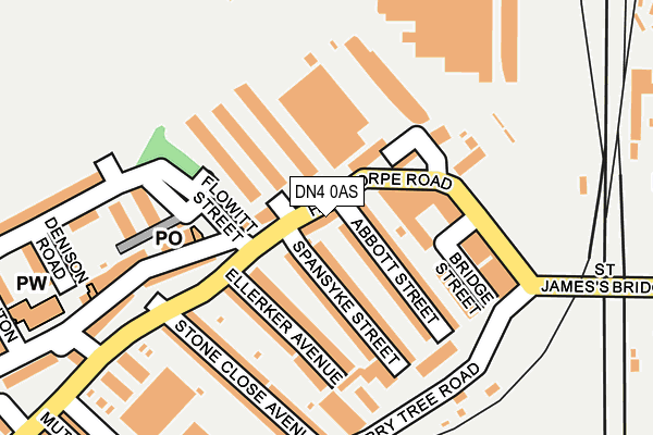 DN4 0AS map - OS OpenMap – Local (Ordnance Survey) DN4 0AS map - OS OpenMap – Local (Ordnance Survey)