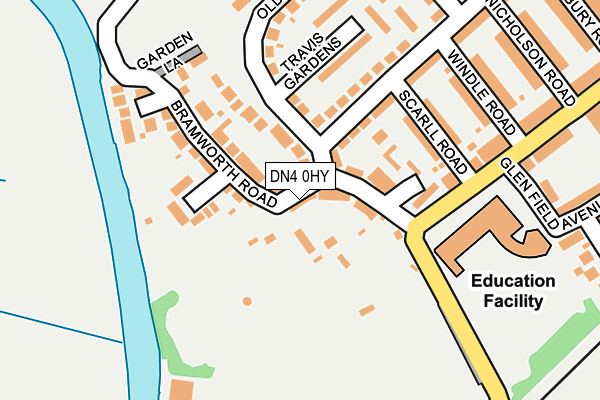 DN4 0HY map - OS OpenMap – Local (Ordnance Survey) DN4 0HY map - OS OpenMap – Local (Ordnance Survey)